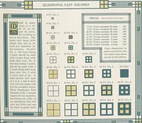 Picture 95 of 119 from Decorative materials : borders, ornaments and initials ; a complete catalogue of practical decorations for printers and publishers (1913), leaf 144