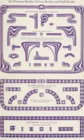 Picture 97 of 119 from Decorative materials : borders, ornaments and initials ; a complete catalogue of practical decorations for printers and publishers (1913), leaf 146