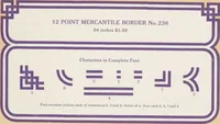 Picture 101 of 119 from Decorative materials : borders, ornaments and initials ; a complete catalogue of practical decorations for printers and publishers (1913), leaf 150