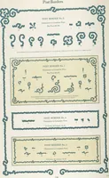 Picture 107 of 119 from Decorative materials : borders, ornaments and initials ; a complete catalogue of practical decorations for printers and publishers (1913), leaf 155
