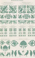 Picture 43 of 119 from Decorative materials : borders, ornaments and initials ; a complete catalogue of practical decorations for printers and publishers (1913), leaf 52