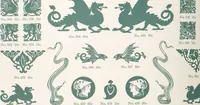 Picture 45 of 119 from Decorative materials : borders, ornaments and initials ; a complete catalogue of practical decorations for printers and publishers (1913), leaf 55