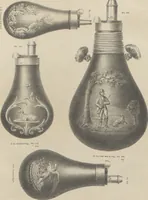 Picture 2 of 48 from Illustrated catalogue and price list of powder flasks, shot belts, shot pouches, dram bottles, measuring tapes, percussion caps, & c, manufactured by American Flask and Cap Company, Waterbury, Conn (1864), leaf 11