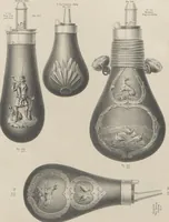 Picture 7 of 48 from Illustrated catalogue and price list of powder flasks, shot belts, shot pouches, dram bottles, measuring tapes, percussion caps, & c, manufactured by American Flask and Cap Company, Waterbury, Conn (1864), leaf 15