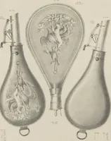 Picture 23 of 48 from Illustrated catalogue and price list of powder flasks, shot belts, shot pouches, dram bottles, measuring tapes, percussion caps, & c, manufactured by American Flask and Cap Company, Waterbury, Conn (1864), leaf 30