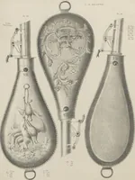 Picture 24 of 48 from Illustrated catalogue and price list of powder flasks, shot belts, shot pouches, dram bottles, measuring tapes, percussion caps, & c, manufactured by American Flask and Cap Company, Waterbury, Conn (1864), leaf 31