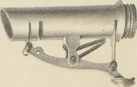 An illustration from Illustrated catalogue and price list of powder flasks, shot belts, shot pouches, dram bottles, measuring tapes, percussion caps, & c, manufactured by American Flask and Cap Company, Waterbury, Conn (1864)