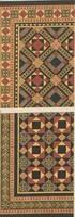 An illustration from Designs of majolica & enamelled tiles, suitable for flower boxes, fireplaces, chimney-pieces, pilasters, friezes &c. and mural decorations generally (1885)