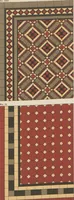 An illustration from Designs of majolica & enamelled tiles, suitable for flower boxes, fireplaces, chimney-pieces, pilasters, friezes &c. and mural decorations generally (1885)
