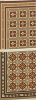 Picture 16 of 51 from Designs of majolica & enamelled tiles, suitable for flower boxes, fireplaces, chimney-pieces, pilasters, friezes &c. and mural decorations generally (1885), leaf 14