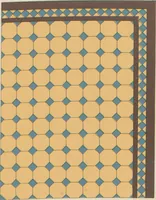 Picture 19 of 51 from Designs of majolica & enamelled tiles, suitable for flower boxes, fireplaces, chimney-pieces, pilasters, friezes &c. and mural decorations generally (1885), leaf 16
