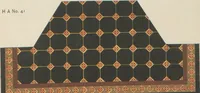 Picture 38 of 51 from Designs of majolica & enamelled tiles, suitable for flower boxes, fireplaces, chimney-pieces, pilasters, friezes &c. and mural decorations generally (1885), leaf 28