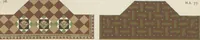 Picture 41 of 51 from Designs of majolica & enamelled tiles, suitable for flower boxes, fireplaces, chimney-pieces, pilasters, friezes &c. and mural decorations generally (1885), leaf 29