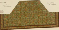Picture 49 of 51 from Designs of majolica & enamelled tiles, suitable for flower boxes, fireplaces, chimney-pieces, pilasters, friezes &c. and mural decorations generally (1885), leaf 34
