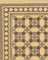 Picture 2 of 51 from Designs of majolica & enamelled tiles, suitable for flower boxes, fireplaces, chimney-pieces, pilasters, friezes &c. and mural decorations generally (1885), leaf 4