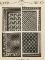 Picture 6 of 51 from Designs of majolica & enamelled tiles, suitable for flower boxes, fireplaces, chimney-pieces, pilasters, friezes &c. and mural decorations generally (1885), leaf 8