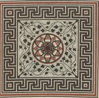 Picture 7 of 51 from Designs of majolica & enamelled tiles, suitable for flower boxes, fireplaces, chimney-pieces, pilasters, friezes &c. and mural decorations generally (1885), leaf 9