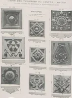 An illustration from Céramique décorative / Union des tuileries du centre (1905)