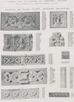 An illustration from Céramique décorative / Union des tuileries du centre (1905)