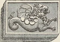 An illustration from Transparency painting on linen : for decorative purposes, panoramic and dioramic effects, ornamental blinds, &c. with instructions for the preparation of the linen, the combination and transfer of ornamental designs, combined surfaces, &c. / by W. Williams ; with illustrations by Charles Sibley, engraved by Dalziel (1856)