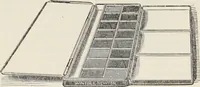 An illustration from Transparency painting on linen : for decorative purposes, panoramic and dioramic effects, ornamental blinds, &c. with instructions for the preparation of the linen, the combination and transfer of ornamental designs, combined surfaces, &c. / by W. Williams ; with illustrations by Charles Sibley, engraved by Dalziel (1856)