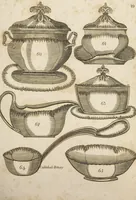 An illustration from Desseins des pièces de fayence fabriquées à Castleford Pottery près de Leeds par D. Dunderdale & Co. = Dibuxos de las piezas de loza que se fabrican a Castleford Pottery cerca Leeds, por D. Dunderdale & Co. (1796)