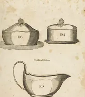 Picture 30 of 62 from Desseins des pièces de fayence fabriquées à Castleford Pottery près de Leeds par D. Dunderdale & Co. = Dibuxos de las piezas de loza que se fabrican a Castleford Pottery cerca Leeds, por D. Dunderdale & Co. (1796), leaf 55