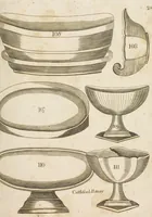 An illustration from Desseins des pièces de fayence fabriquées à Castleford Pottery près de Leeds par D. Dunderdale & Co. = Dibuxos de las piezas de loza que se fabrican a Castleford Pottery cerca Leeds, por D. Dunderdale & Co. (1796)