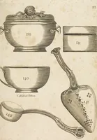 An illustration from Desseins des pièces de fayence fabriquées à Castleford Pottery près de Leeds par D. Dunderdale & Co. = Dibuxos de las piezas de loza que se fabrican a Castleford Pottery cerca Leeds, por D. Dunderdale & Co. (1796)