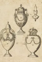 Picture 3 of 62 from Desseins des pièces de fayence fabriquées à Castleford Pottery près de Leeds par D. Dunderdale & Co. = Dibuxos de las piezas de loza que se fabrican a Castleford Pottery cerca Leeds, por D. Dunderdale & Co. (1796), leaf 7