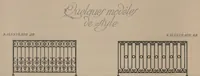 Picture 8 of 14 from Les balustrades de style moderne (1920), leaf 16