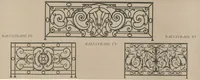 Picture 9 of 14 from Les balustrades de style moderne (1920), leaf 17