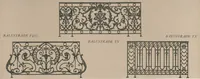Picture 10 of 14 from Les balustrades de style moderne (1920), leaf 18