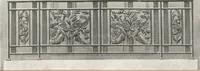 An illustration from Les balustrades de style moderne (1920)