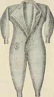 An illustration from Illustrated catalogue of the Dr. Jaeger's Sanitary Woolen System Co. : sole importers and exclusive manufacturers of all goods constructed under and pertaining to the Sanitary System of Dr. Gustav Jaeger : wholesale, retail, warerooms (1889)
