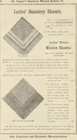 Picture 20 of 45 from Illustrated catalogue of the Dr. Jaeger's Sanitary Woolen System Co. : sole importers and exclusive manufacturers of all goods constructed under and pertaining to the Sanitary System of Dr. Gustav Jaeger : wholesale, retail, warerooms (1889), leaf 44