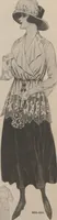 An illustration from Home book of fashions (1917)