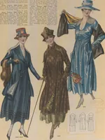 An illustration from Home book of fashions (1917)