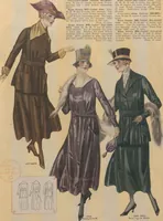 An illustration from Home book of fashions (1917)