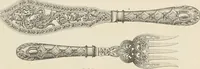 An illustration from [Catalogue of 19th century British plated and unplated art metal-work]. (1880)