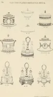 An illustration from [Catalogue of 19th century British plated and unplated art metal-work]. (1880)