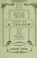 Picture 2 of 83 from Viuda de E. Texidor : Articulos para dibujo, pintura y arquitectura : suplemento al catálogo general (1910), leaf 3