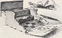 An illustration from Viuda de E. Texidor : Articulos para dibujo, pintura y arquitectura : suplemento al catálogo general (1910)
