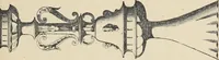 An illustration from Ornements d'architecture / Bonfils & Laval (1901)