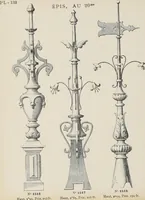 Picture 65 of 182 from Ornements d'architecture / Bonfils & Laval (1901), leaf 148