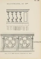 Picture 90 of 182 from Ornements d'architecture / Bonfils & Laval (1901), leaf 199
