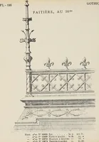 Picture 96 of 182 from Ornements d'architecture / Bonfils & Laval (1901), leaf 206