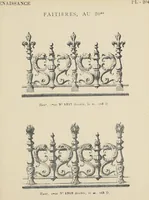 Picture 107 of 182 from Ornements d'architecture / Bonfils & Laval (1901), leaf 221