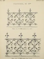 Picture 110 of 182 from Ornements d'architecture / Bonfils & Laval (1901), leaf 224