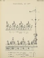 Picture 113 of 182 from Ornements d'architecture / Bonfils & Laval (1901), leaf 228